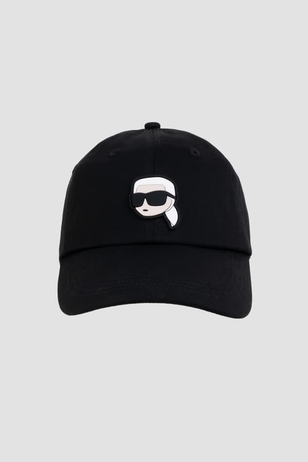 Karl Lagerfeld Sort Ikon Kasket