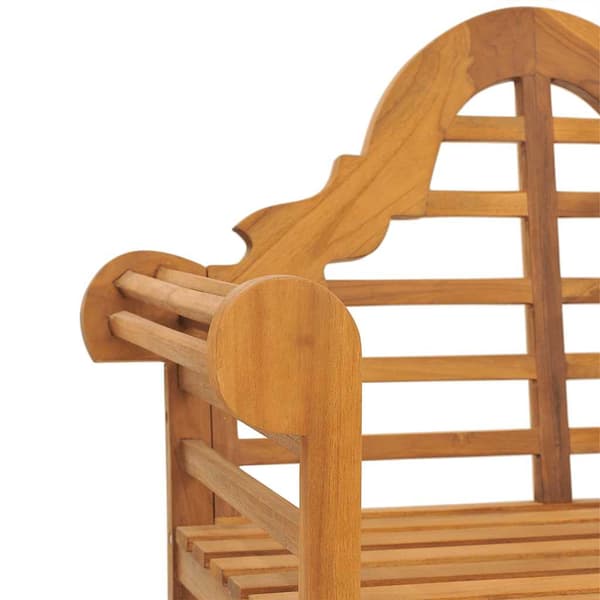 vidaXL Trädgårdsstolar, set om 2, 91x62x94 cm, teakträ