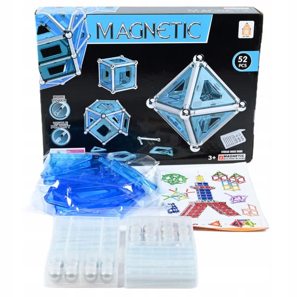 MAGNETISKE BLOKKE 52 STK. (36/72) (6/72) 5246