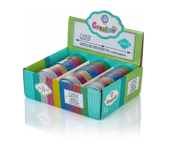 GLANSENDE DEKORATIVE TAPE A'24 421118001