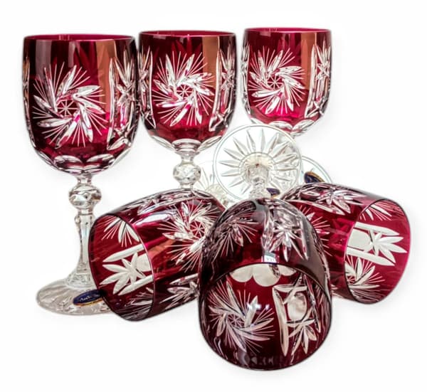 Ruby Crystal vinglas 240 ml olivenkværn