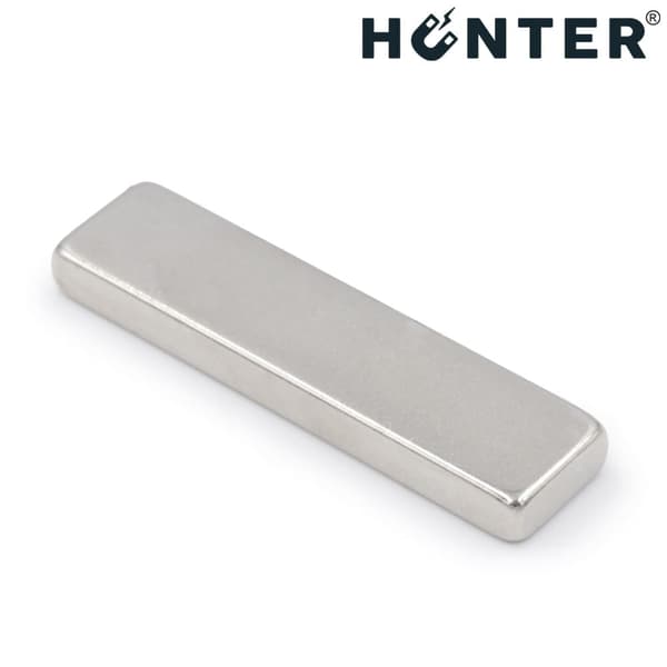 NEODYMMAGNET 40x10x4 mm STARK PLÅT Stång, Rektangulär, HUNTER