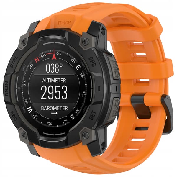 Silikoniranneke Garmin Instinct 3 45mm:lle | Värit