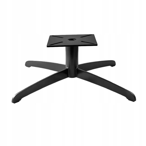 Pyörivän tuolin pyörivä jalusta, mattamusta, vahva, SCB003, halkaisija 70 cm