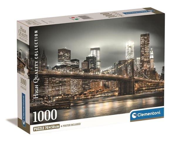 Pussel 1000 Kompakt New Yorks skyline