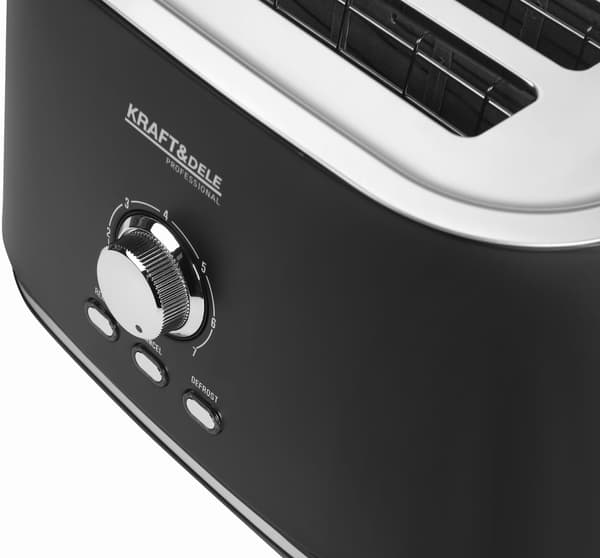 1000W elektrisk brödrost KD4156