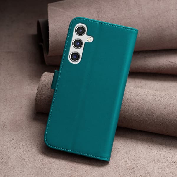 Flip-etui til Samsung Galaxy A55 5G, BINFEN pung, grøn