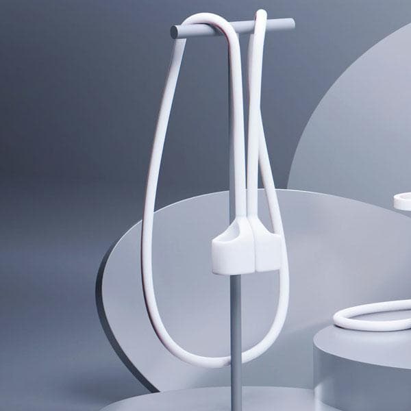 3mk Silikonhörlursfodral för AirPods 3:e generationen, vit