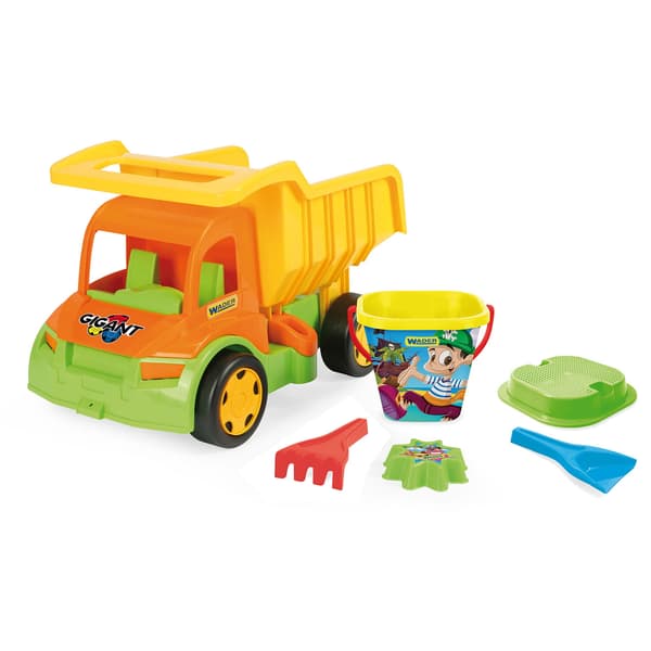 Jättedumper med sandkit 65002