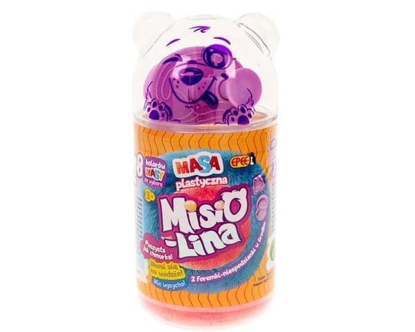 Misiolina plastikmasse 2x50g + 2 forme