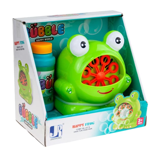 TG57809 FROG BUBBLE MASKIN TVÅLBUBBLOR + VÄTSKA
