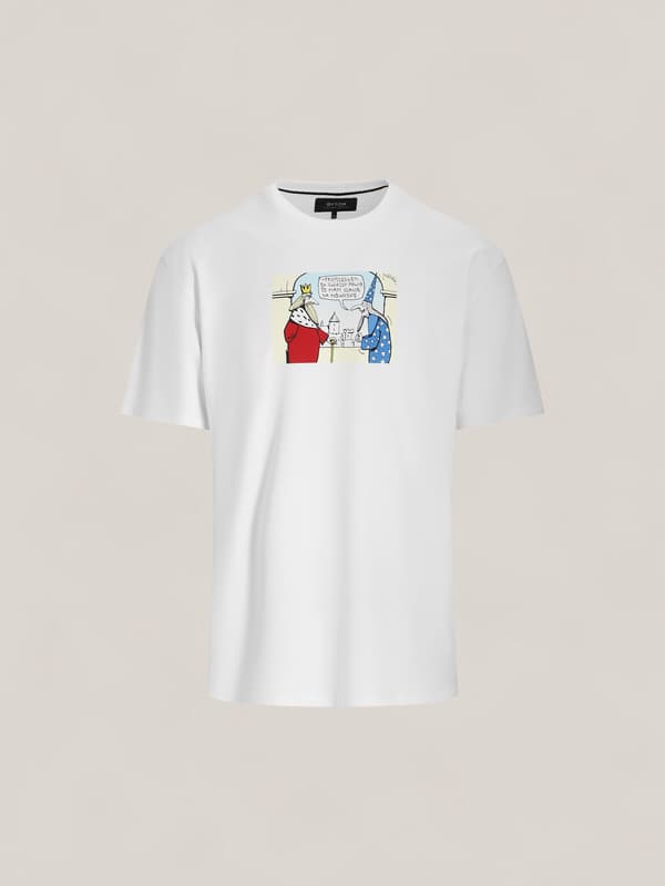 VALKOINEN T-PAITA MILK M