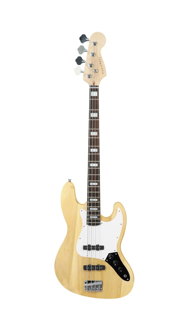 MusicMate MM-G175-W Elbasgitarr