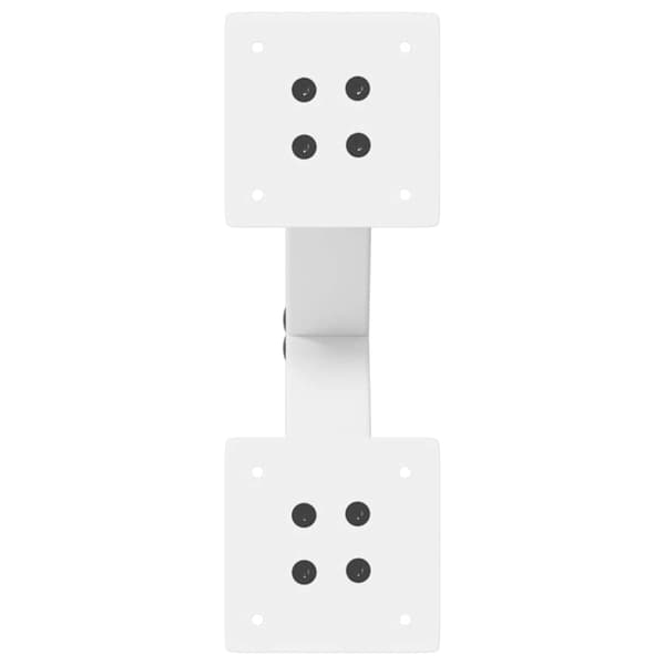 vidaXL sofabordsben, 2 stk., hvide, 40x(30-31) cm, stål