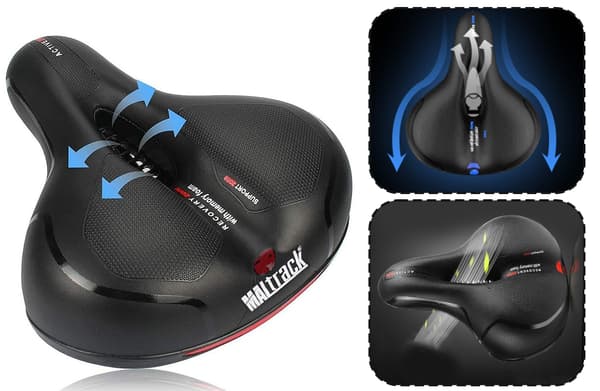 MalTrack B-Comfy400 Skum Cykelsadel