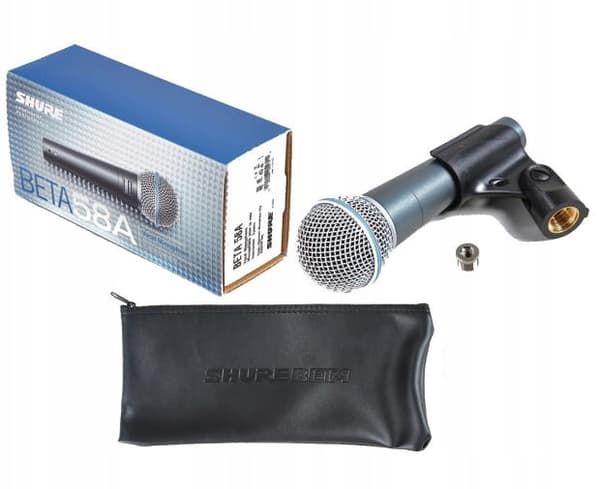 Shure Beta 58A - dynaaminen mikrofoni