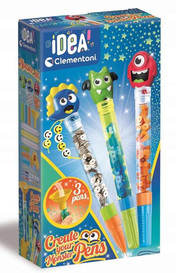 Clementoni Mini Monster Factory Luova Kynäsarja