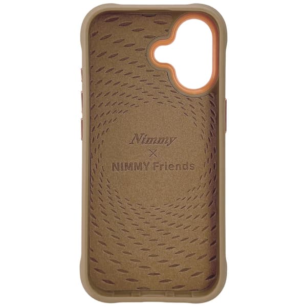 Nimmy Tiger MagSafe-etui til iPhone 17, lysebrun