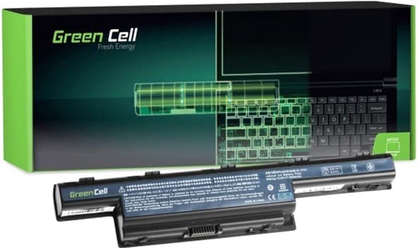 Green Cell Batteri til Acer bærbare computere 11.1V 6600mAh (AC07)