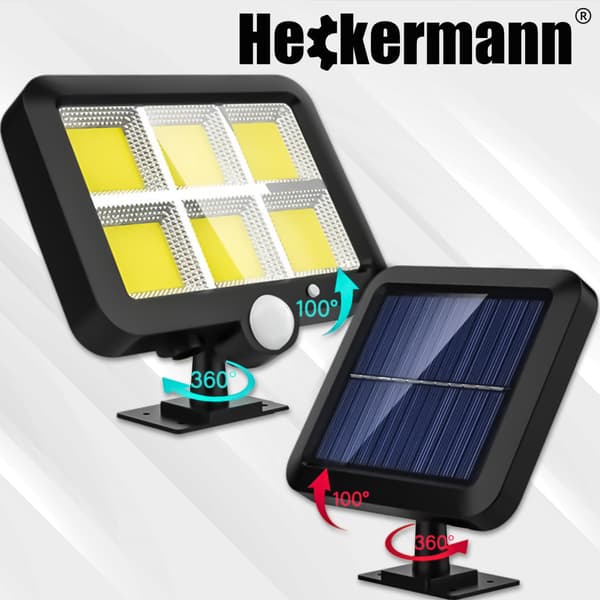 Heckermann FX-584 ulkokäyttöön tarkoitettu aurinkolamppu