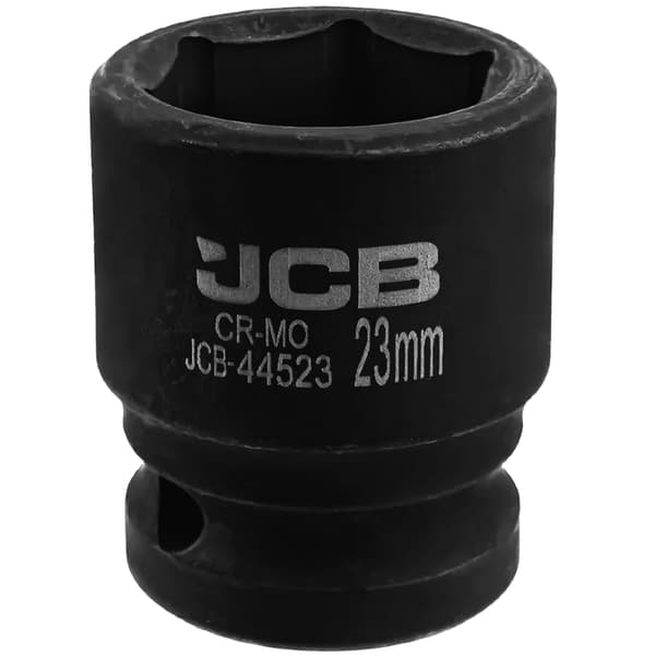 JCB Slagtopnøgle 1/2" 23 mm 6-punkts Cr-Mo topnøgle