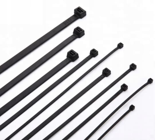 Kabelbinder 360x4,8mm sort 100 stk.