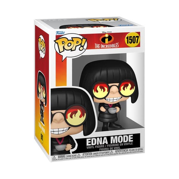 Funko POP The Incredibles 1507 Edna Mode Samlarfigur