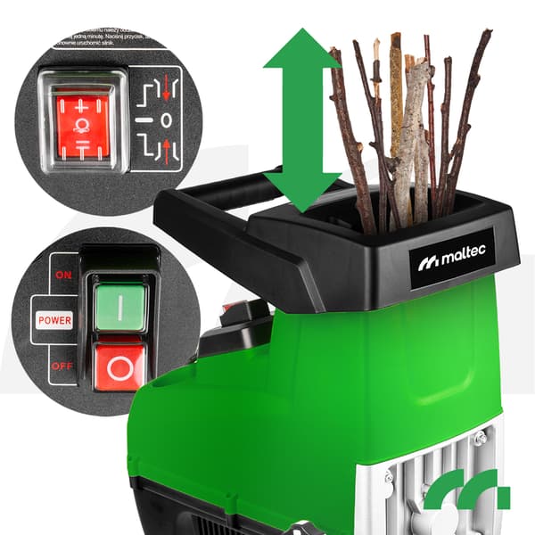 MalTec MasterShred 3500W grenkrossare