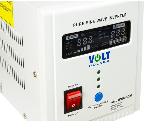 UPS Volt Puola SINUS PRO 500 E 12/230V (350/500W)