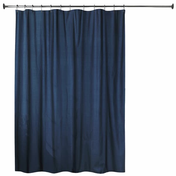 Duschdraperi 180x200 marinblå