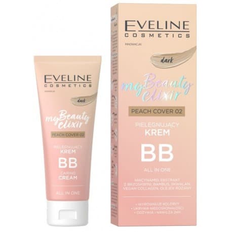 Eveline My Beauty Elixir BB Cream Dark Peach 02 - medium täckning 30 ml