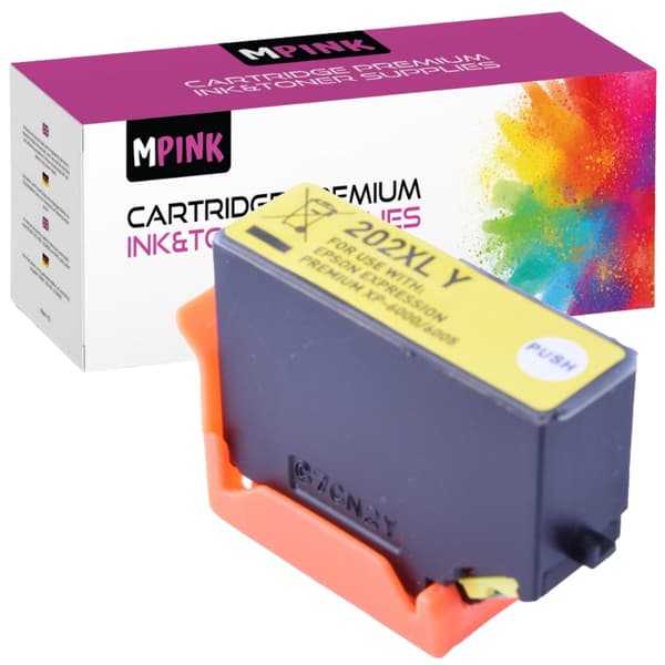 Muste Epson GP-E202XL Y -laitteeseen