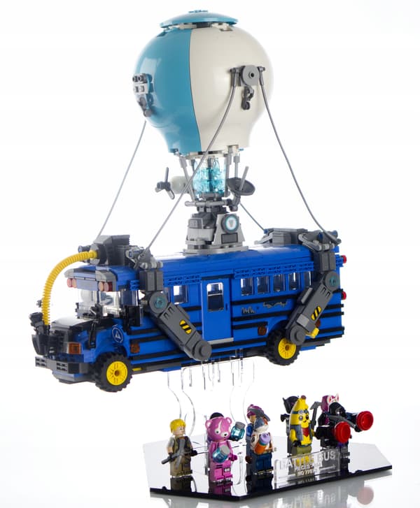 Basställ för lego 77073 Fortnite Battle Bus, stativ