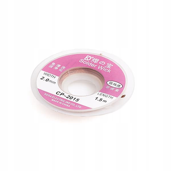 Lödfläta för tenn CP-2015 2mm