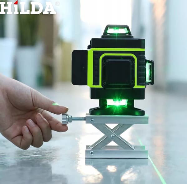 LASERNIVÅ 360 STATIV 200 CM HYDRA HILDA 4D KRYSSLASER