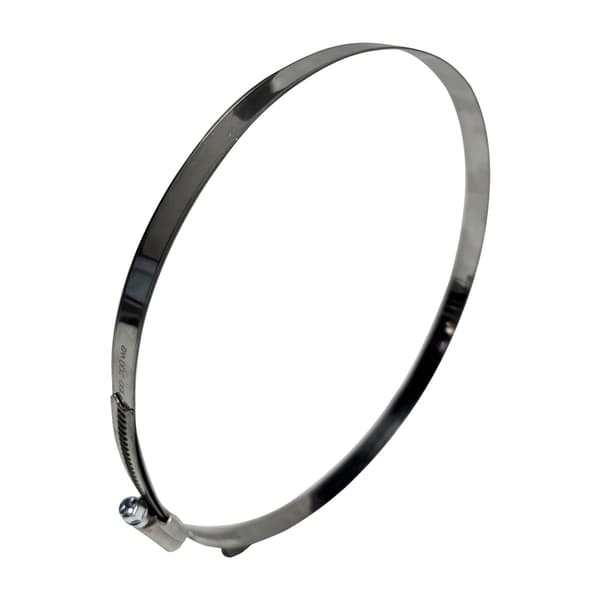 W2 snäckklämma Ø140-160 mm, bredd 12 mm - rostfritt stål