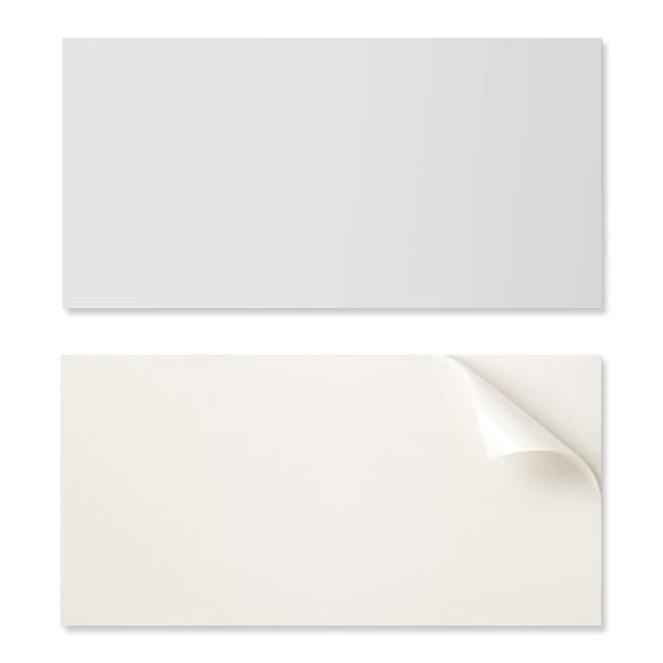 Vinyl vægpanel til moderne indretning 120x60 cm grå farve