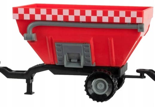 Traktor med anhænger 29x20x10cm 1601