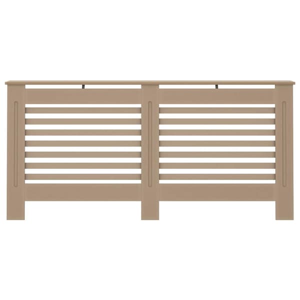vidaXL Radiatorskydd, 172x19x81 cm, MDF