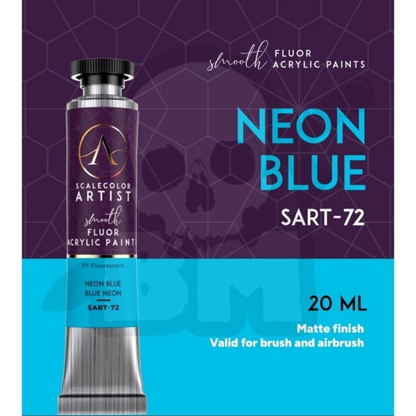 SART-72 Scale75 Artist Range Neonblå