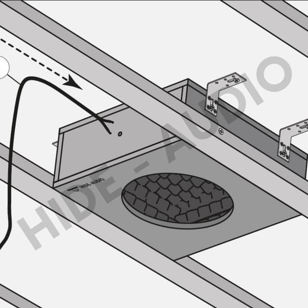 JBL B-6IC BackBox Hide-Audio 330/330/127 M301-låda