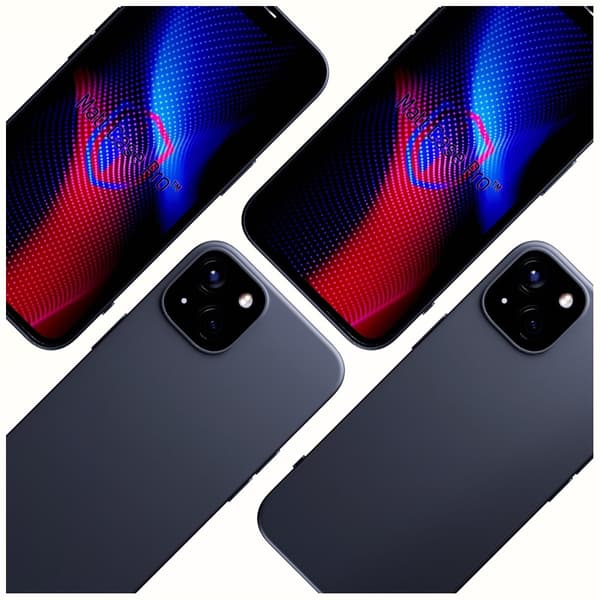 3MK Matt Case Pro för iPhone 13, svart