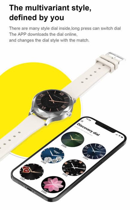 Smartwatch dame Pacific 27-4 - blodtryksmåler (sy022d)