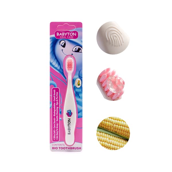 Meduza hammasharja 12m+ BIO Babyton