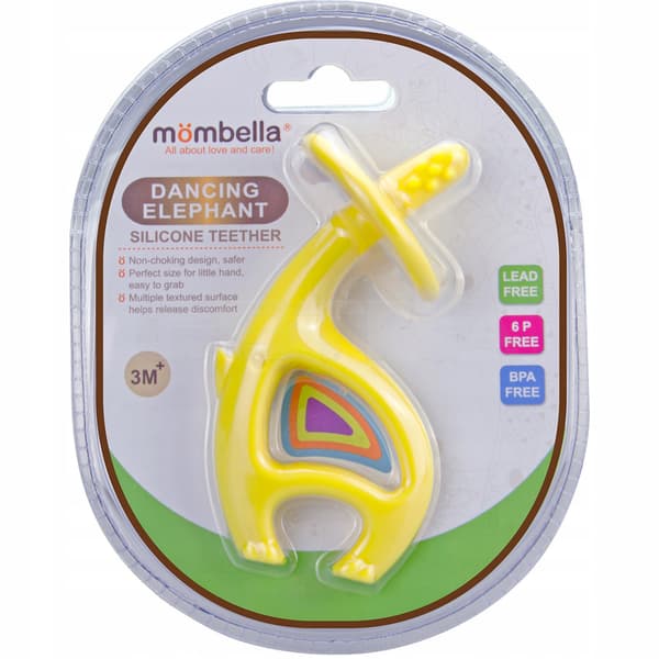 MOMBELLA Sitruuna tanssiva norsupurulelu