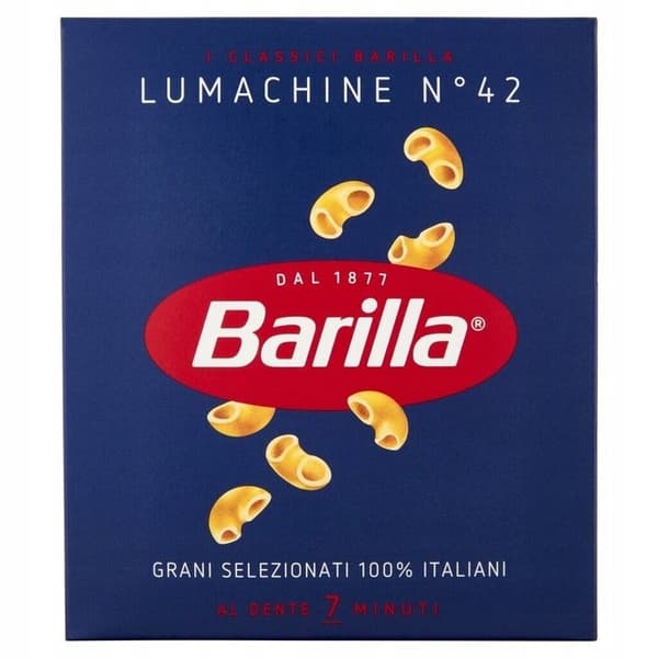 Barilla Pasta Lumachine n42 500g