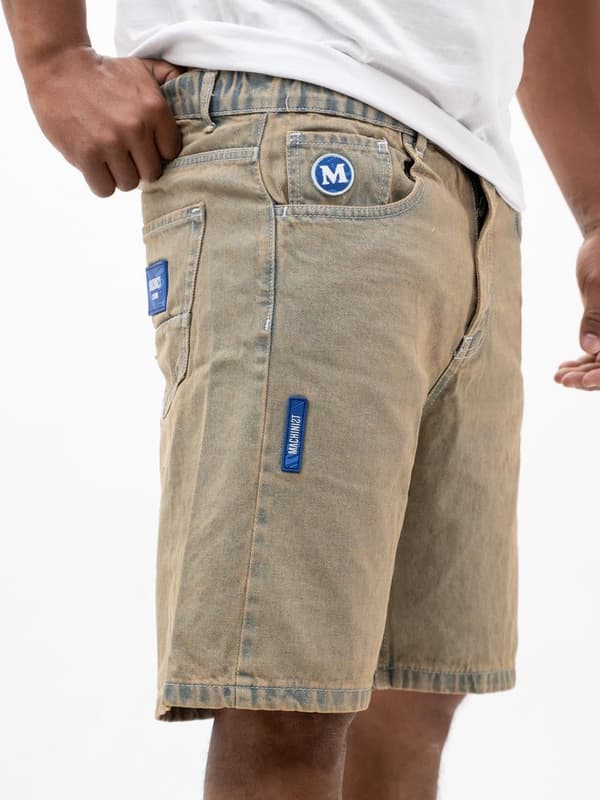 MyStars Blå Basic Herr Bruna Jeansshorts 29