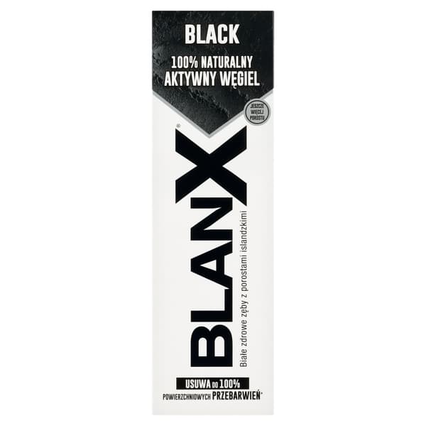 BLANX BLACK CHARCOL Tandkräm 75ml