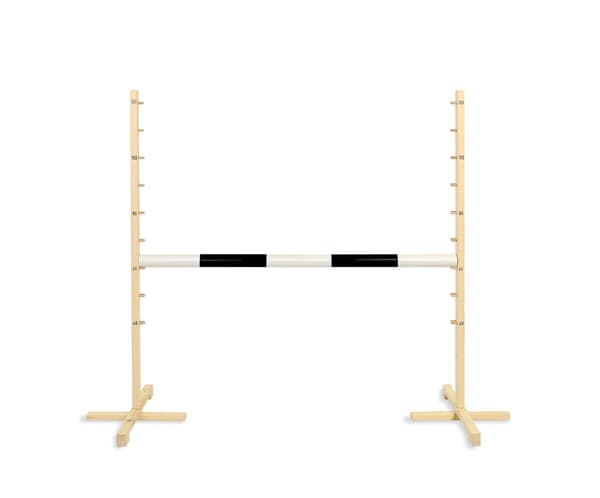 Hopphinder för hobbyhäst 120cm balk svart