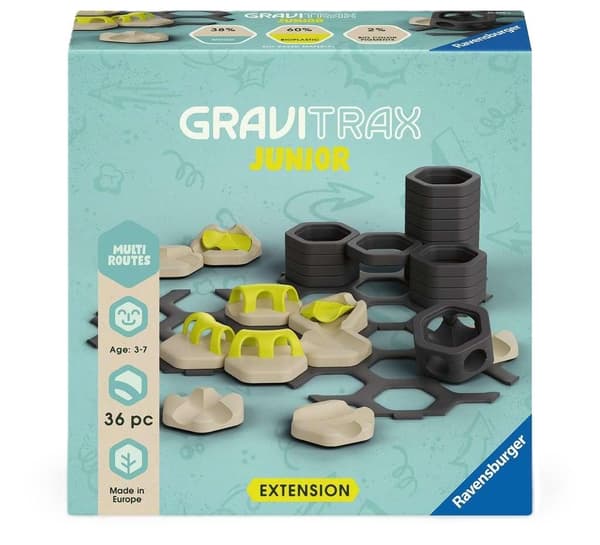 Gravitrax Junior - Kosttilskudssæt til flere ruter